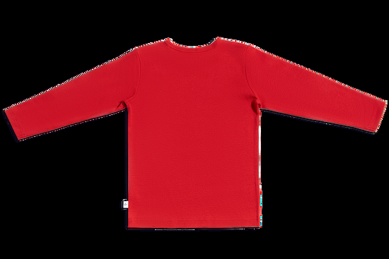 Leela Cotton 2064 | Baby Basic Langarmshirt - Ziegelrot JETZT KAUFEN