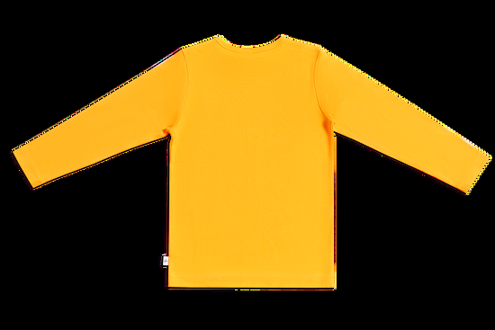 Leela Cotton 2060O | Baby Basic Langarmshirt - Sonnengelb Zeitbegrenzte Promotion
