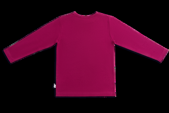 Leela Cotton 2060F | Baby Basic Langarmshirt - Fuchsia Bis zu 50% Rabatt