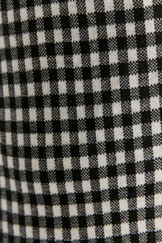 Leela Cotton 2455-01 | Herren Homewear Hose kariert - Schwarz/Grau/Natur Sonderangebot der Fabrik