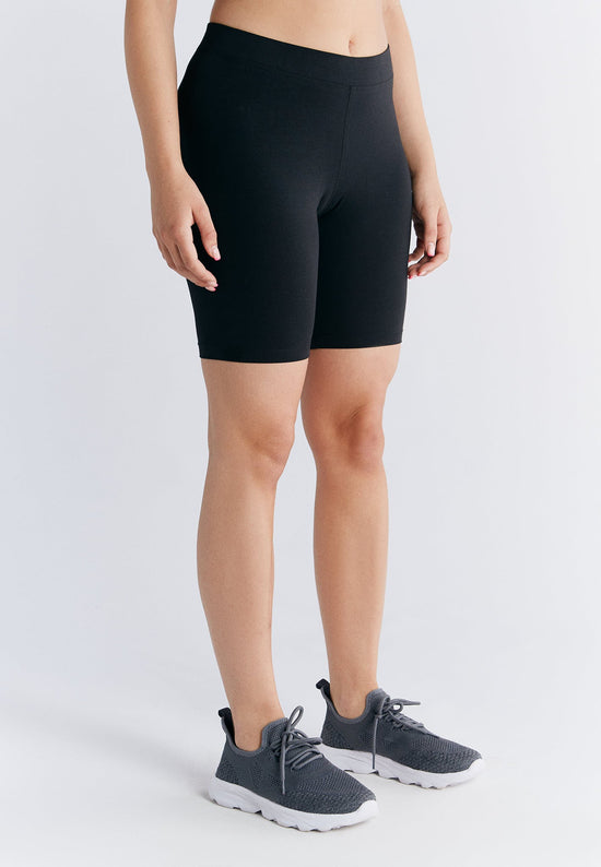 Leela Cotton 1417-021 | Radlerhose - Schwarz zollfrei