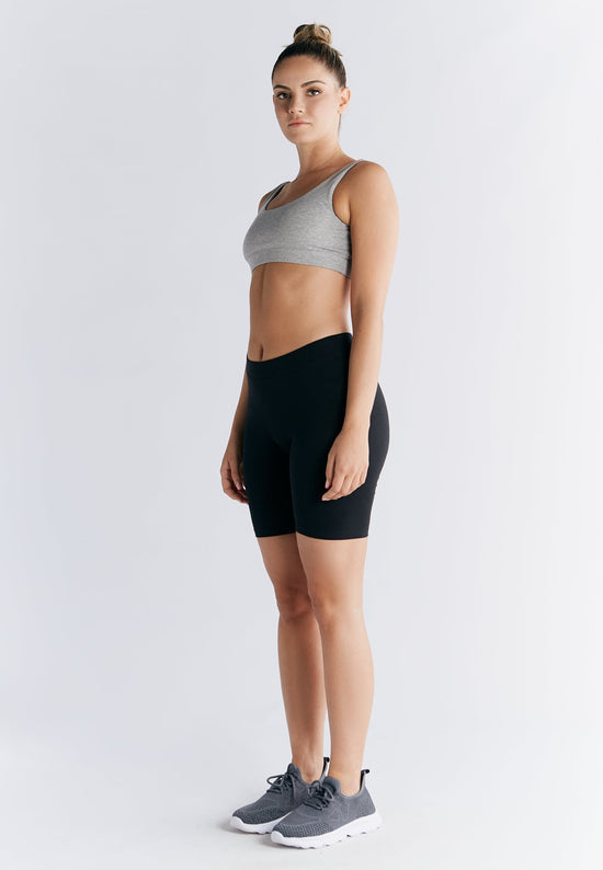 Leela Cotton 1417-021 | Radlerhose - Schwarz zollfrei
