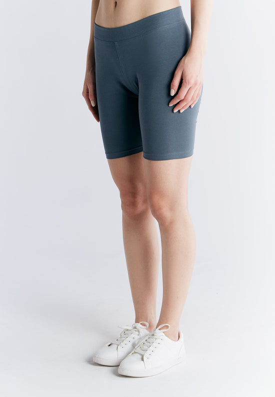Leela Cotton 1417-068 | Radlerhose - Dunklerschiefer 2025