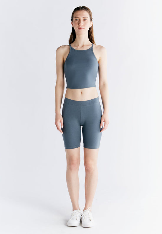 Leela Cotton 1417-068 | Radlerhose - Dunklerschiefer 2025