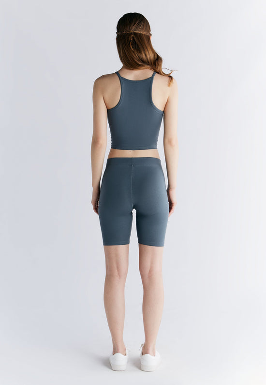 Leela Cotton 1417-068 | Radlerhose - Dunklerschiefer 2025