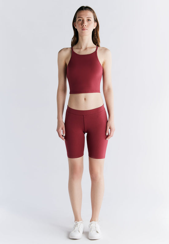 Leela Cotton 1417-069 | Radlerhose - Rosarot Online