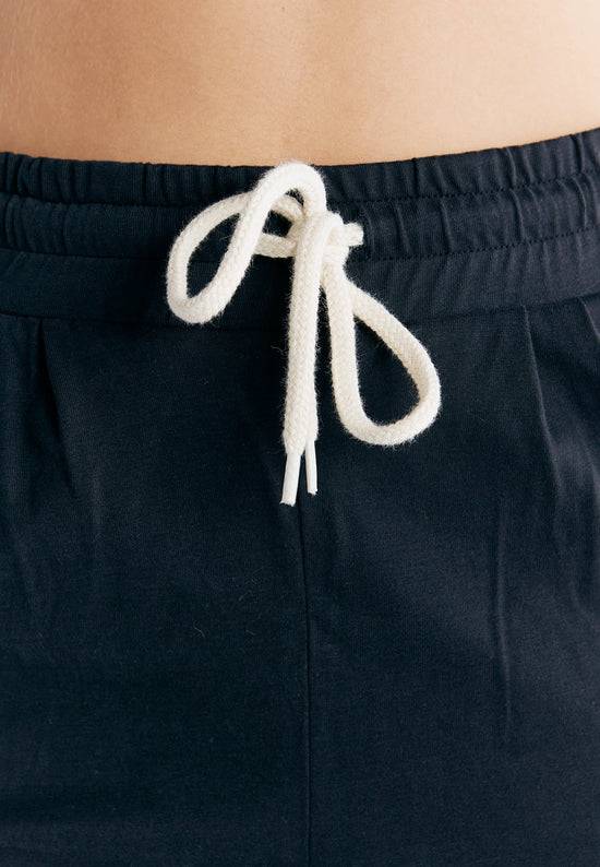 Leela Cotton 1440-021 | Pyjama-Shorts - Schwarz Outlet