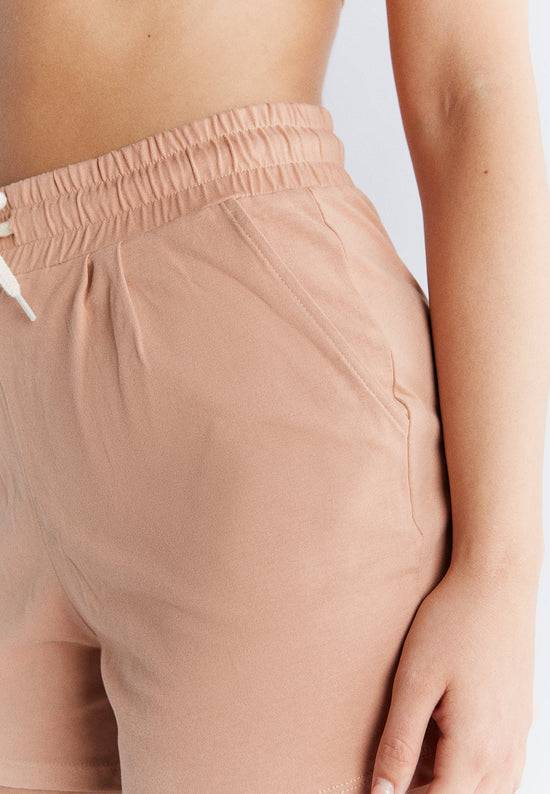 Leela Cotton 1440-070 | Pyjama-Shorts - Café Crema Begrenztes Angebot