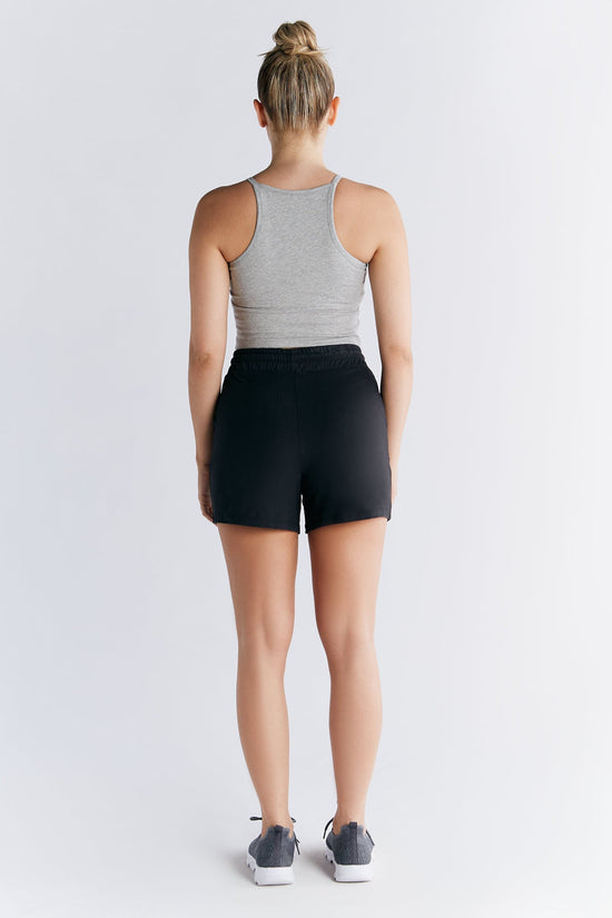 Leela Cotton 1217-047 | Crop-Top - Grau Exklusivangebot