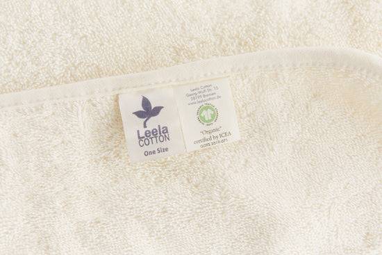 Leela Cotton 2500-01 | Baby Badehandtuch - Natur Neueste Stile