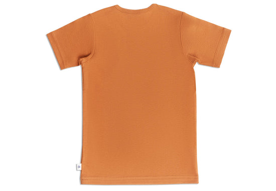 Leela Cotton 2010 MK | Basic Kurzarmshirt - Mokka Bis zu 60% Rabatt