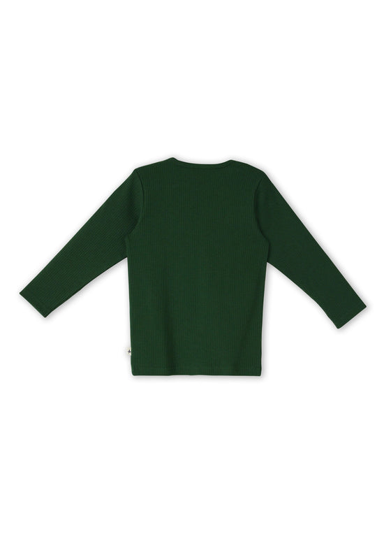 Leela Cotton 2068 TL | Ripp-Shirts - Tannennadel Super Rabatt