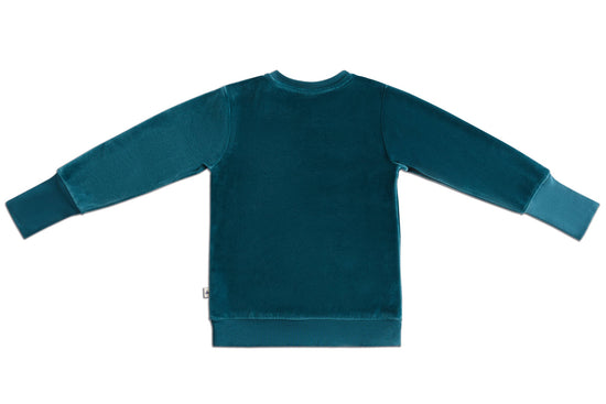 Leela Cotton 2477 TN | Baby Nickysweatshirt - Tanne Auslauf