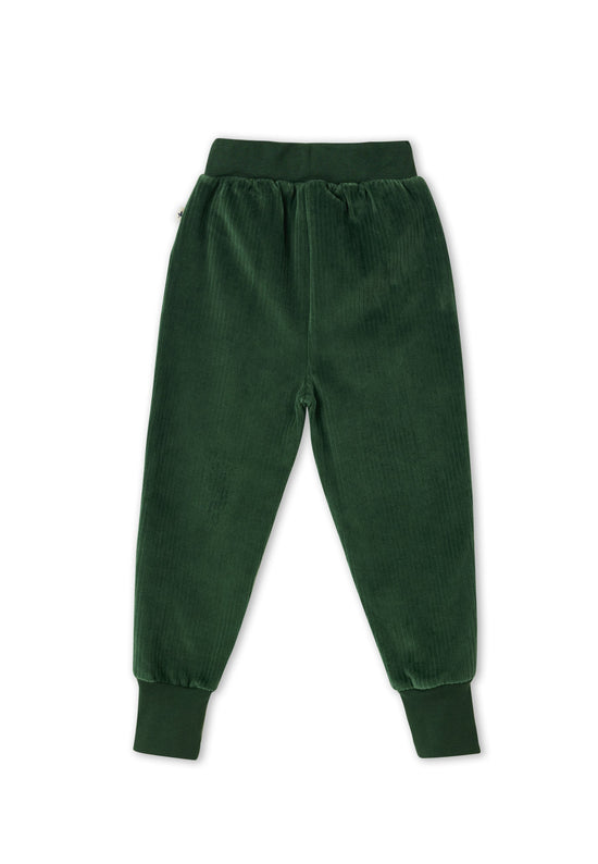 Leela Cotton 2172 TL | Kinder Cordhose schmaler Bund - Tannennadel im Angebot