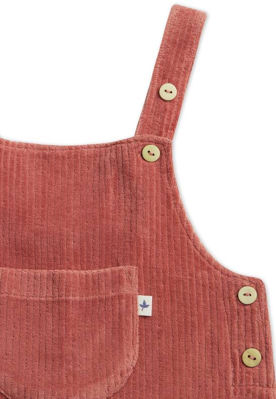 Leela Cotton 2444 WR | Latzhose - Dunkel Mauve Blitzverkäufe