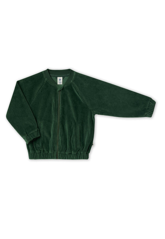 Leela Cotton 2696 TL | Cord Baseballjacke - Tannennadel Fabrik Onlineshop
