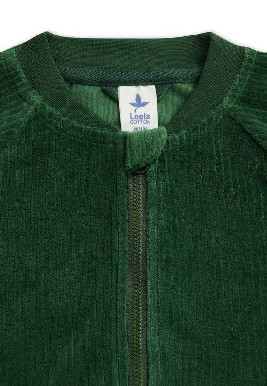 Leela Cotton 2696 TL | Cord Baseballjacke - Tannennadel Fabrik Onlineshop