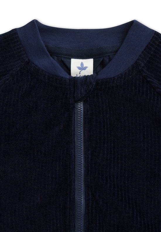 Leela Cotton 2696 AB | Cord Baseballjacke- Nachtblau Rabatt