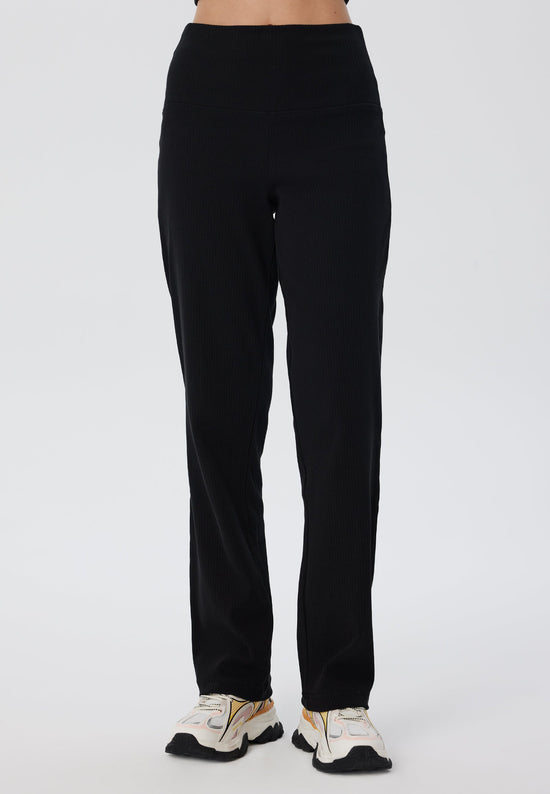 Leela Cotton 4071-021 | Ripp Hose - Schwarz Versandkostenfrei