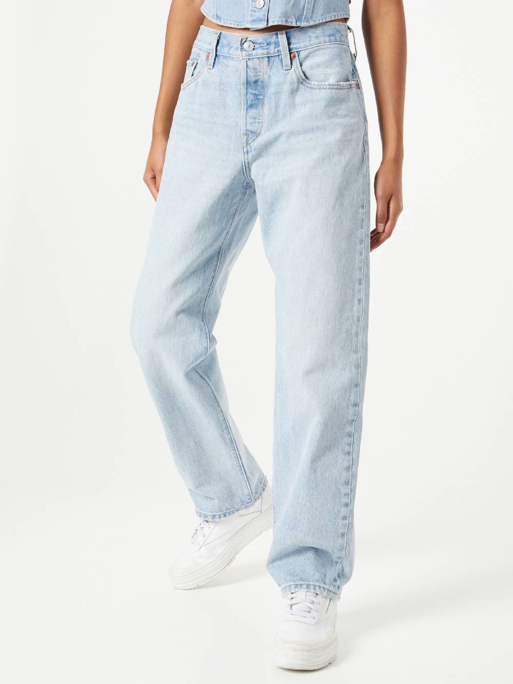 LEVI'S ® Regular Jeans '501® 90's Jeans' in Light Blue Bis zu 65% Rabatt