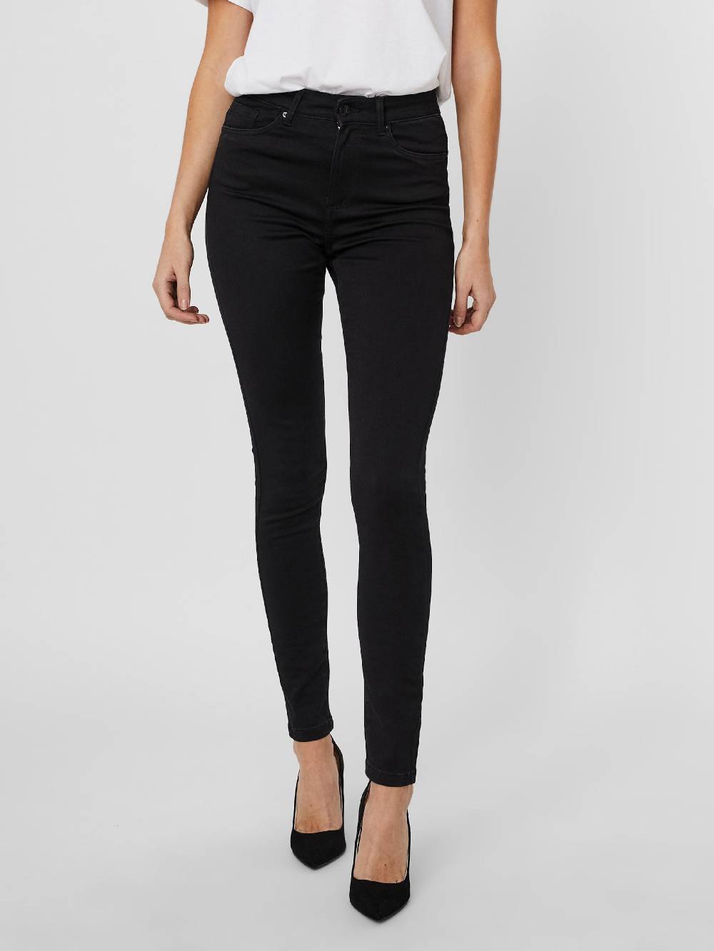VERO MODA Skinny Jeans 'VMSophia' in Black Neueste Mode