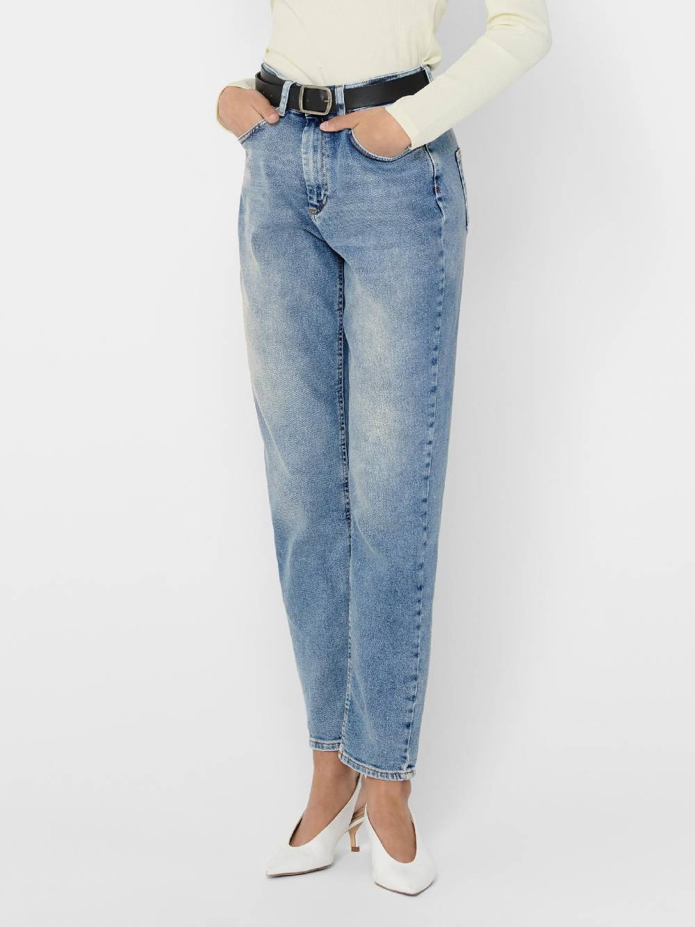 ONLY Regular Jeans 'VENEDA' in Blue, Blue Denim Online Outlet