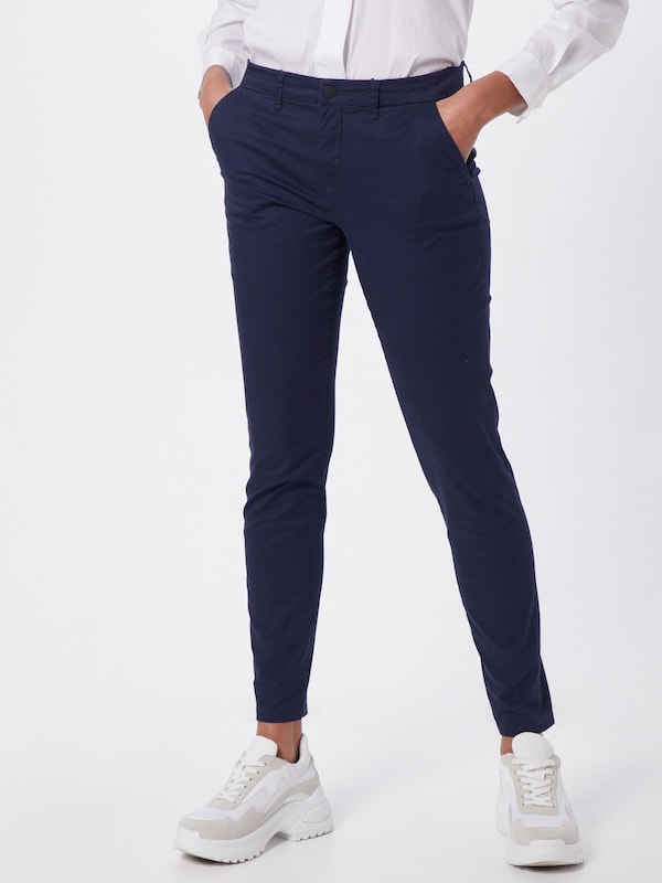 ONLY Slim fit Chino Pants 'ONLParis' in Navy Bis zu 65% Rabatt