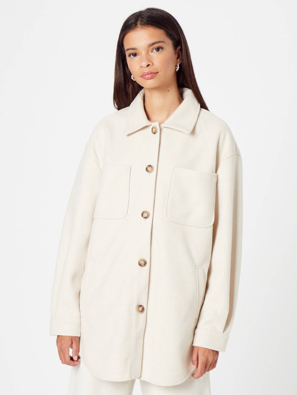 VILA Between-Season Jacket 'Kimmi' in Cream Günstiger Verkauf