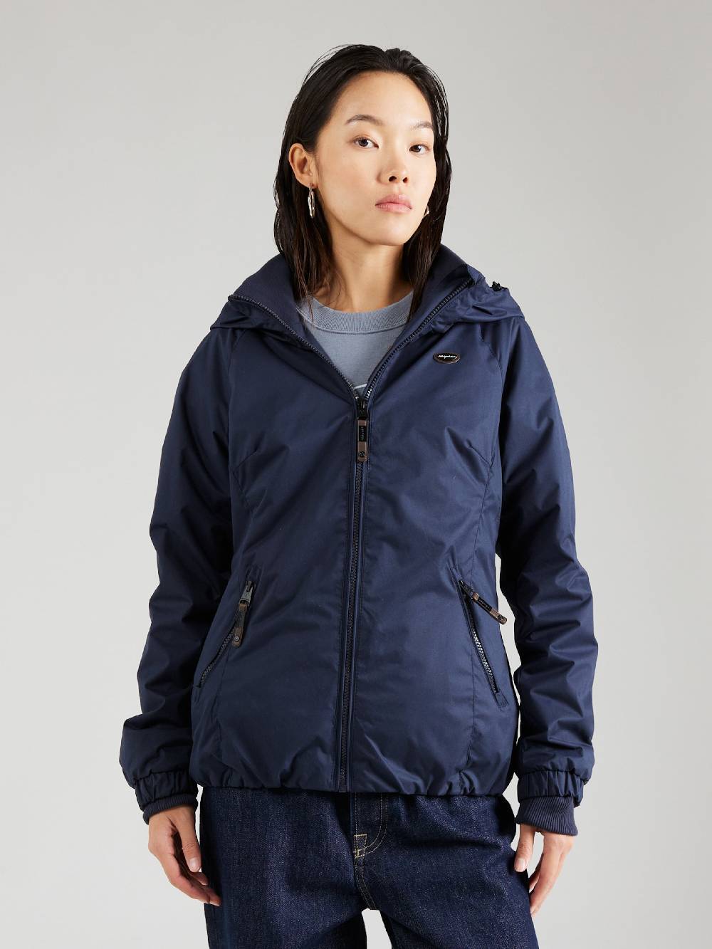 Ragwear Between-Season Jacket 'Dizzie' in Navy Flash Sale