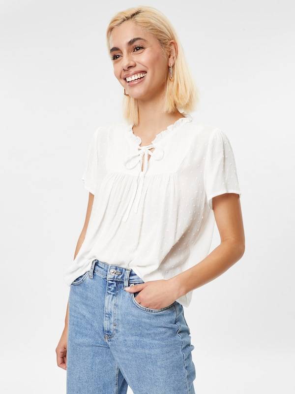 JDY Blouse 'Lima' in Off White Tägliche Deals