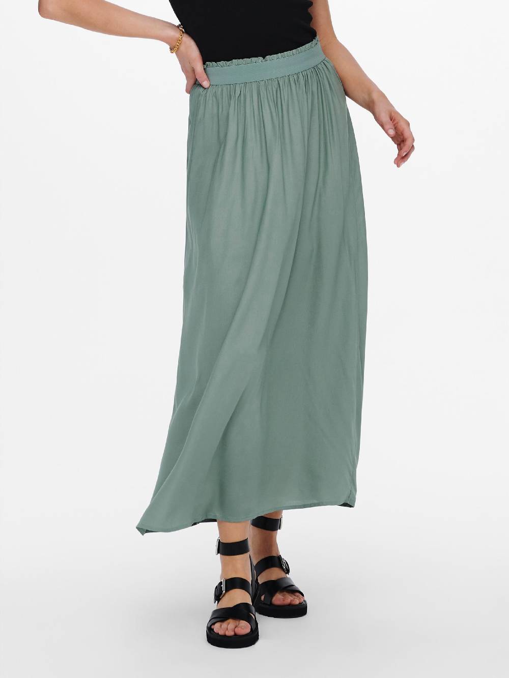 ONLY Skirt 'ONLVenedig' in Jade Begrenzte Freigabe