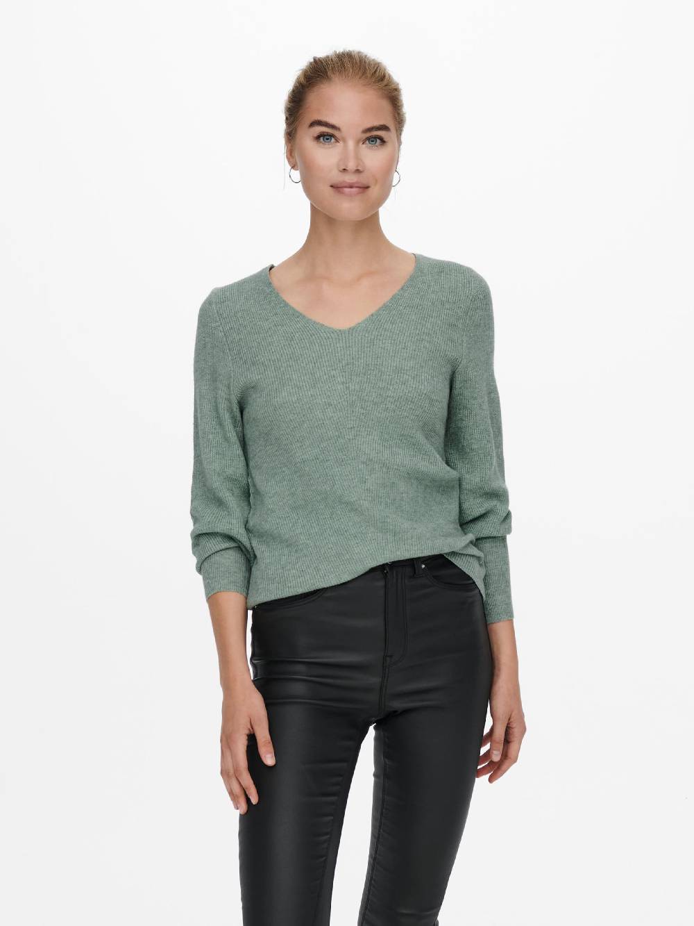 ONLY Sweater 'ONLAtia' in Jade Kostenloser Versand