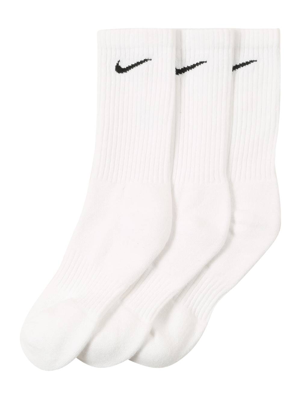 NIKE Athletic Socks in White Online Outlet