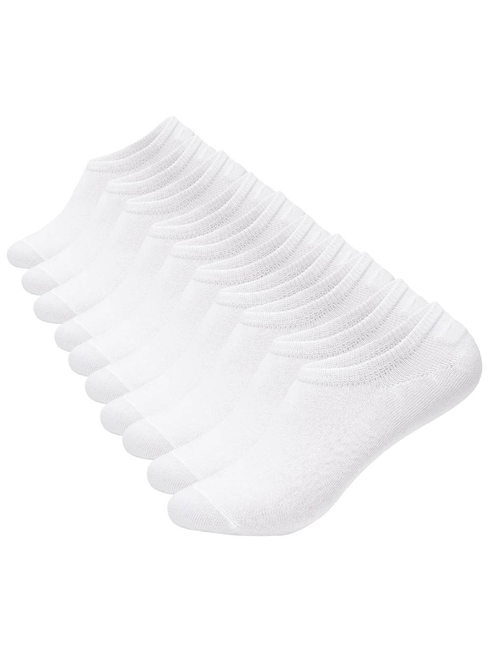 Occulto Ankle Socks 'Susi' in White Begrenzte Freigabe