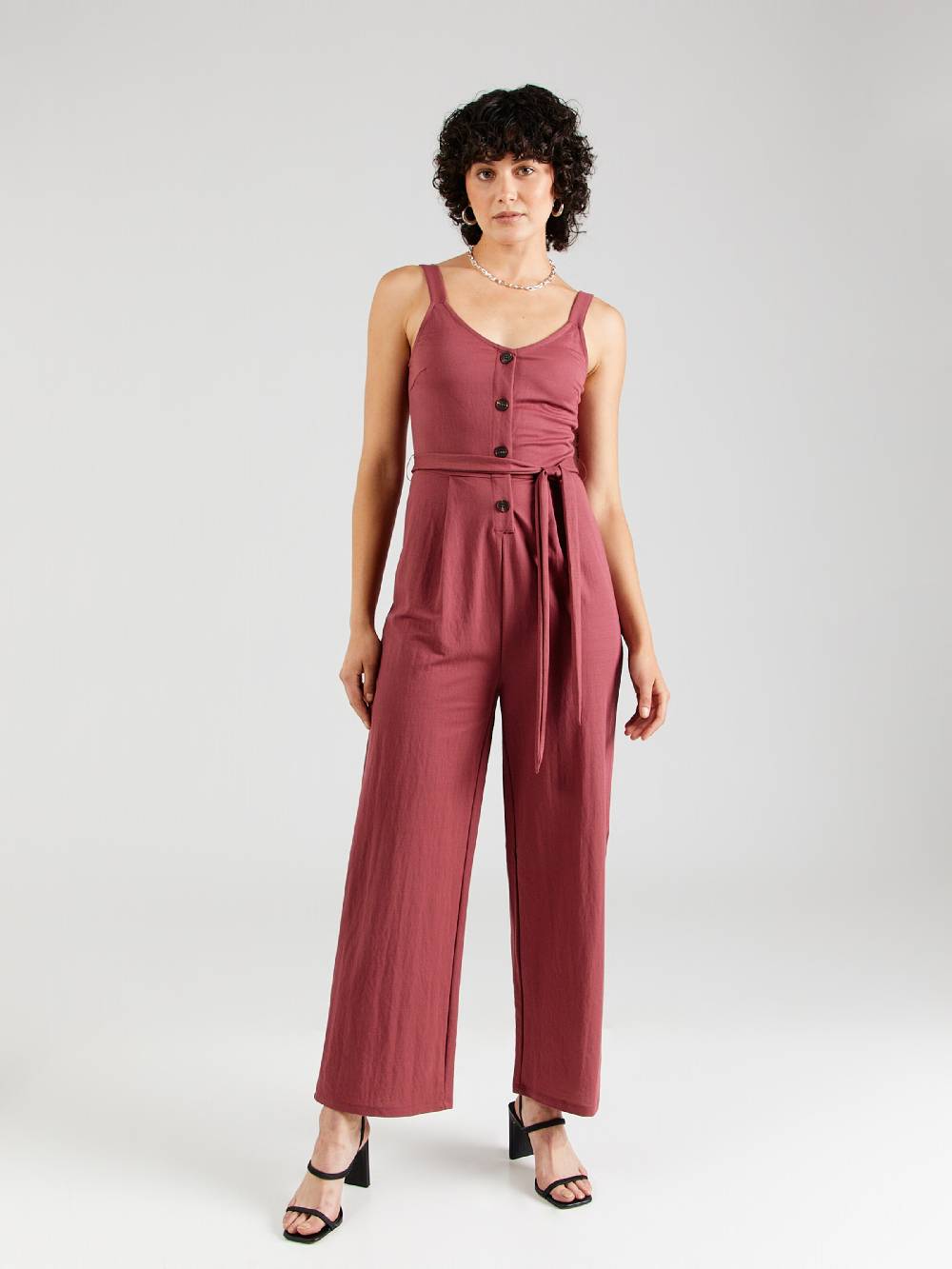 ABOUT YOU Jumpsuit 'Fiona' in Berry Im Verkauf