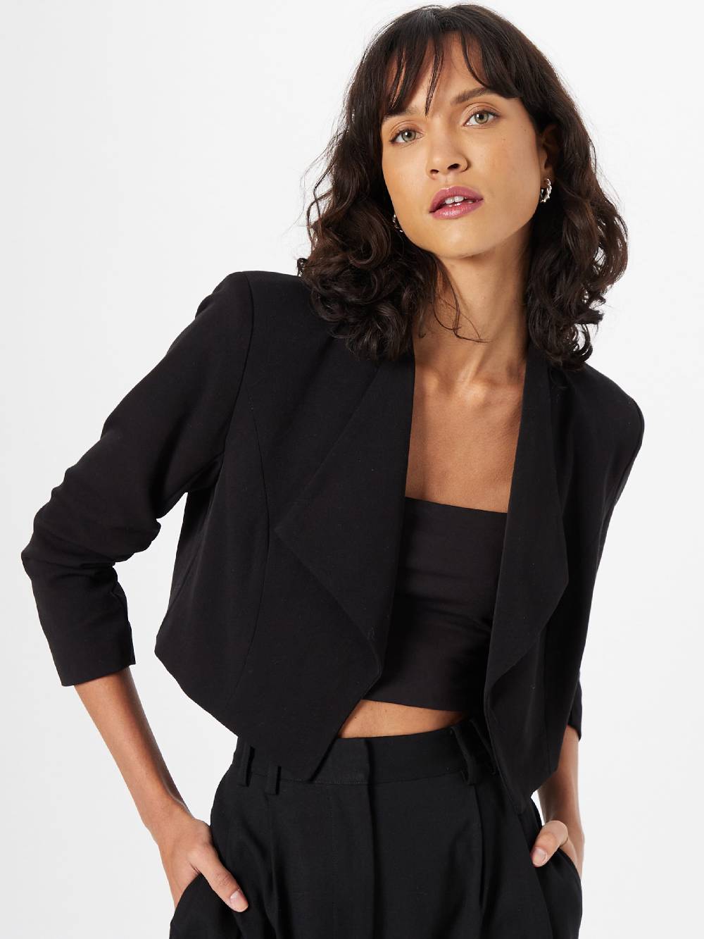 VILA Blazer in Black Online Outlet