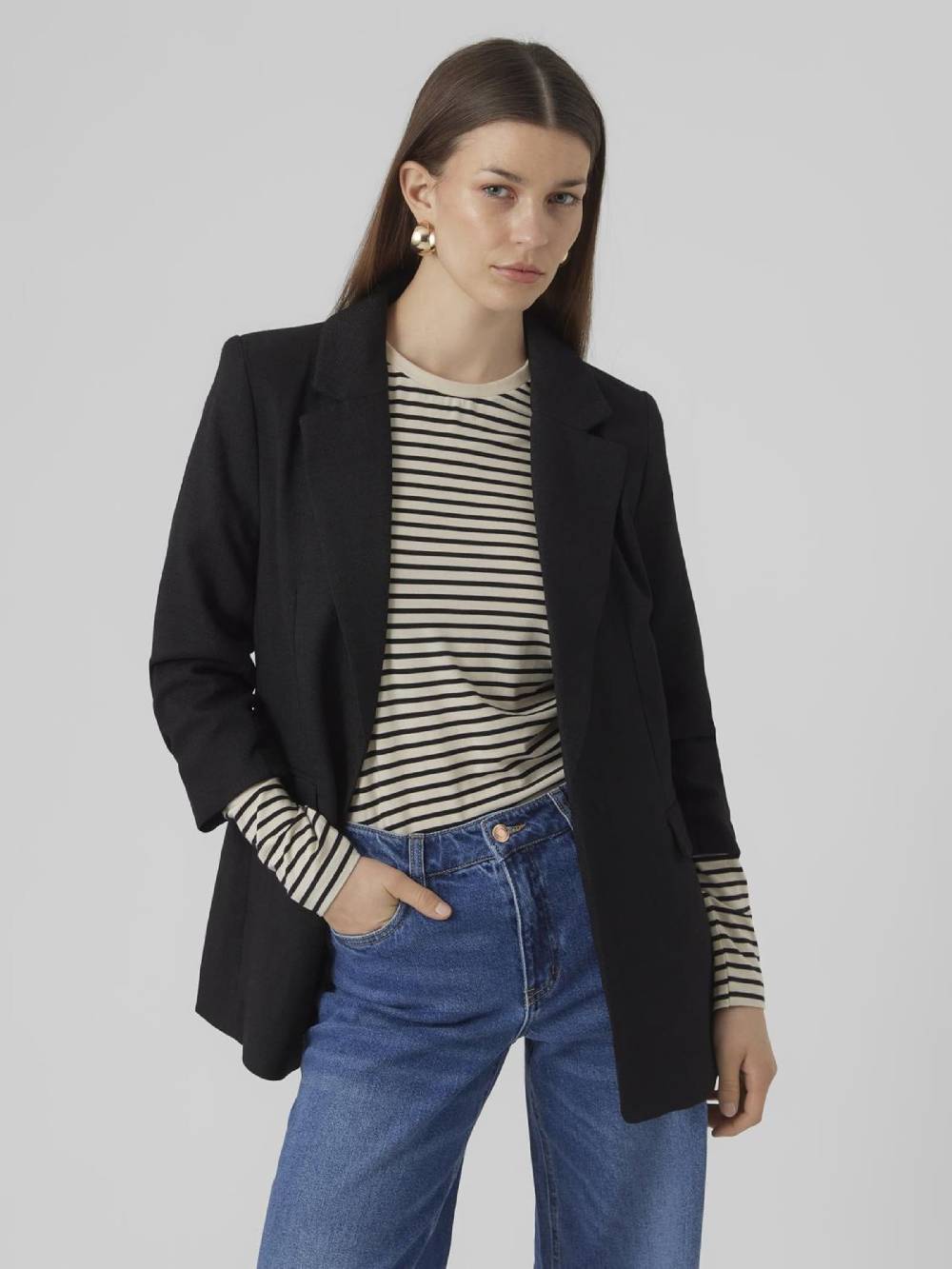VERO MODA Blazer in Black Bis zu 60% Rabatt