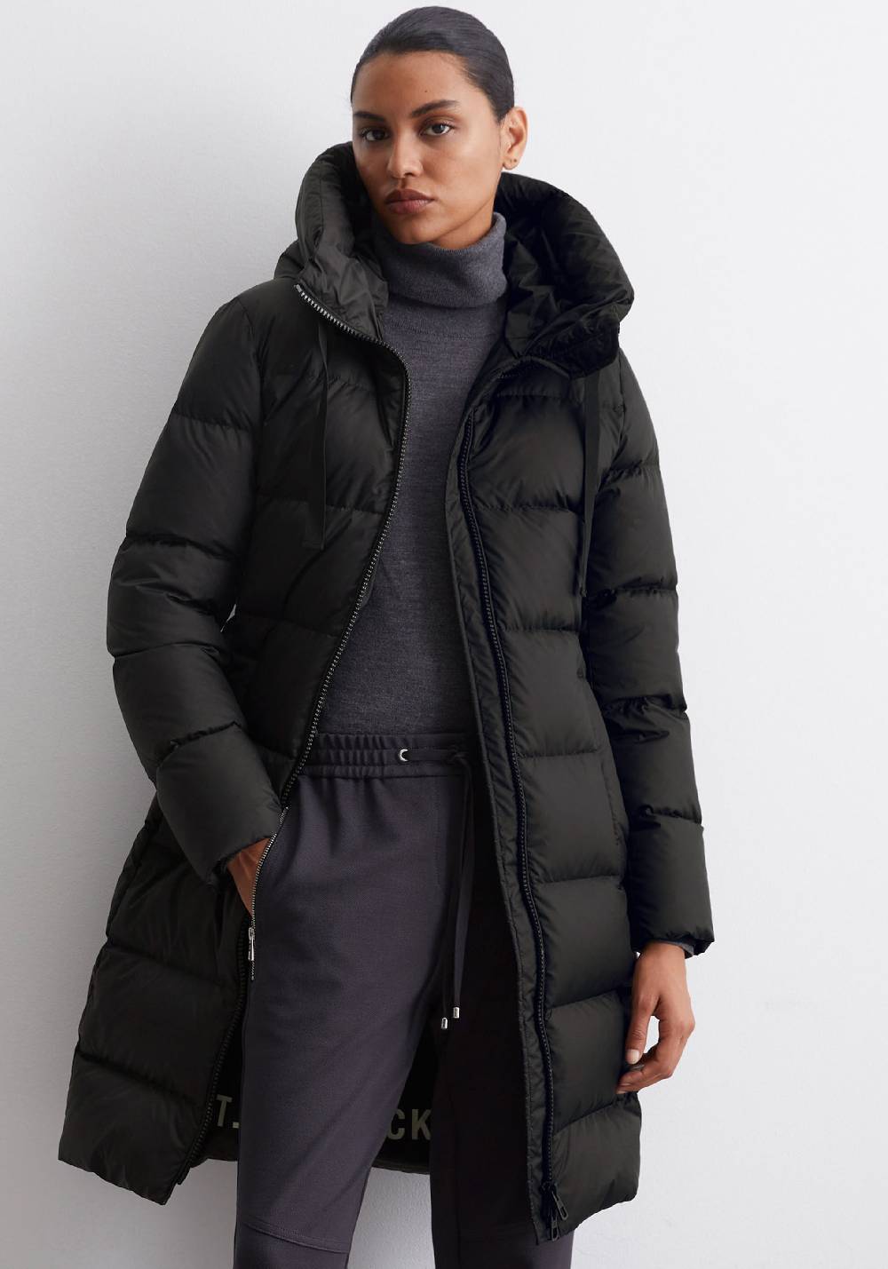 Marc O'Polo Winter Coat in Black Riesige Rabatte