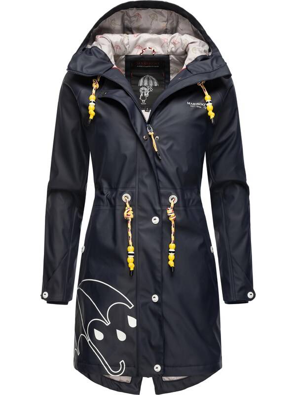 MARIKOO Raincoat in Navy Hotsell