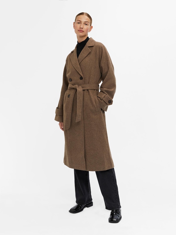 OBJECT Between-Seasons Coat 'OBJKeily' in Brocade Günstiger Verkauf