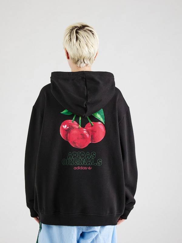 ADIDAS ORIGINALS Sweatshirt 'CHERRY' in Black Günstig kaufen