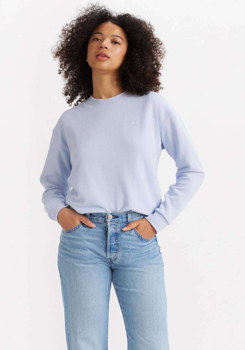 LEVI'S ® Sweatshirt 'Everyday Sweatshirt' in Lavender Black Friday