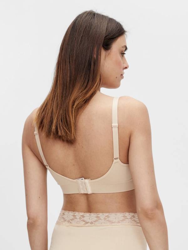 MAMALICIOUS Nursing Bra 'Ilja' in Light Beige, Black Blitzangebot