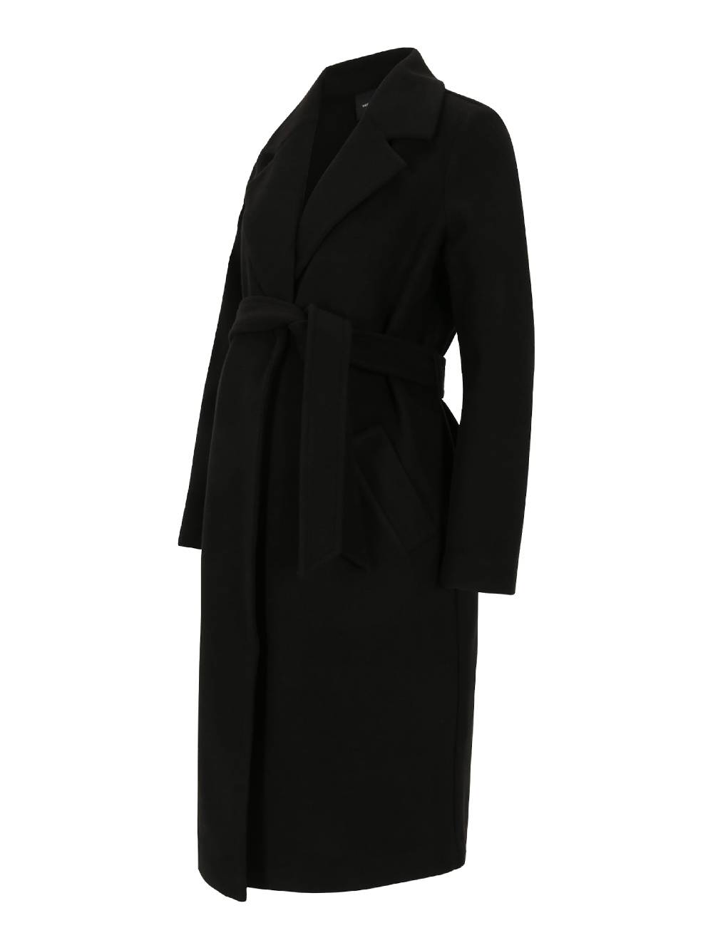 Vero Moda Maternity Between-Seasons Coat 'VMMFortune Aya' in Black Räumungsverkauf