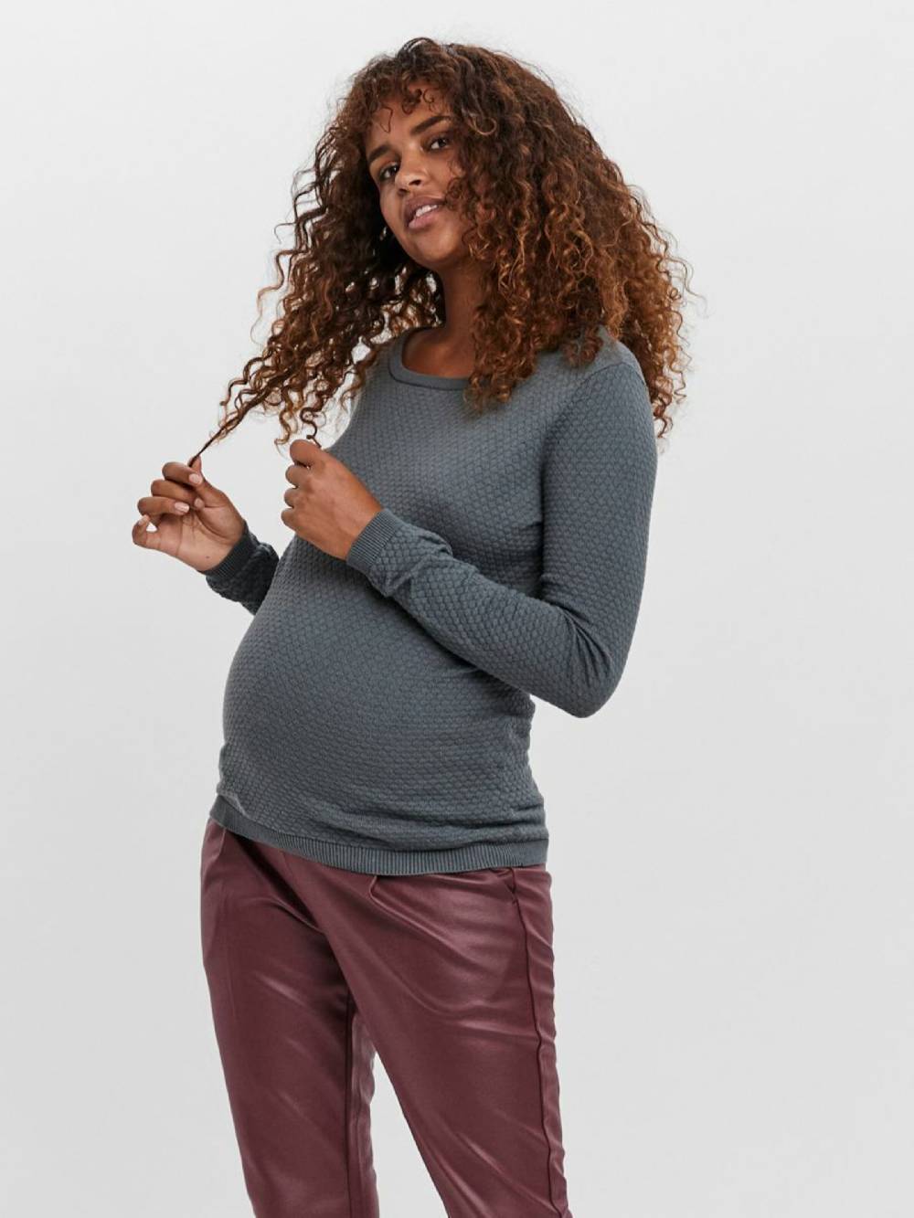 Vero Moda Maternity Sweater 'VMMCare' in Dark Green Tägliche Deals