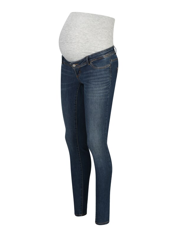 Only Maternity Skinny Jeans in Blue Denim Tiefpreis