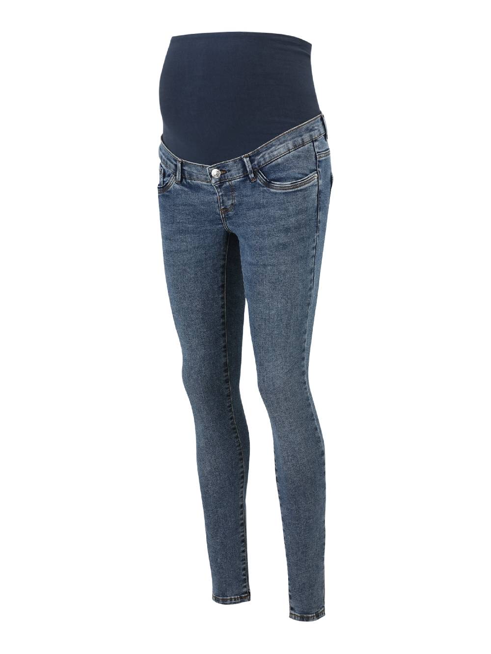 Vero Moda Maternity Skinny Jeans 'VMMSKYLAR' in Blue Denim Begrenzte Freigabe