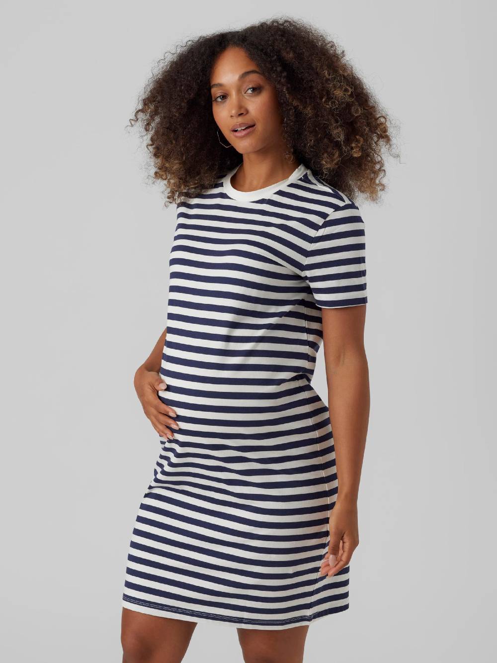 Vero Moda Maternity Dress 'MOLLY' in Navy Letzter Tag