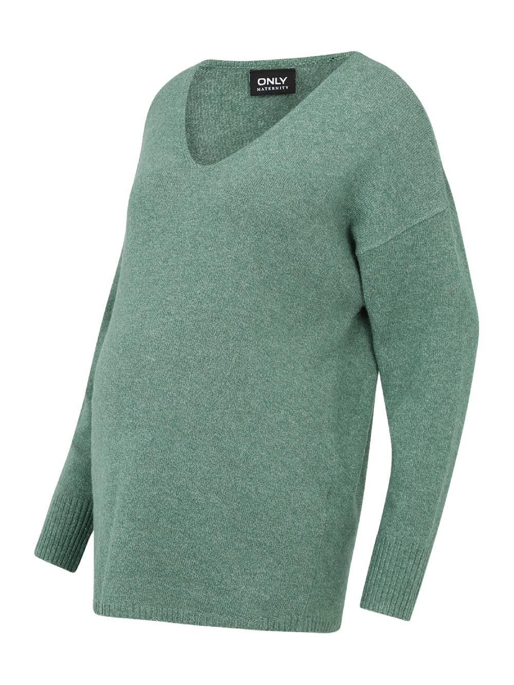Only Maternity Sweater 'OLMRICA' in Jade Discount Store für neue Produkte