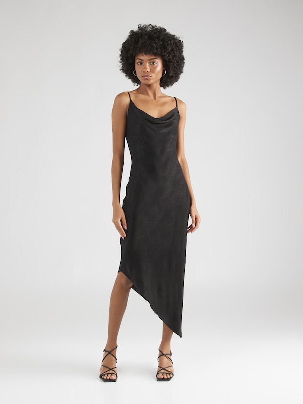 florence by mills exclusive for ABOUT YOU Cocktail Dress 'Mimosa Moment' in Black Riesige Ersparnisse